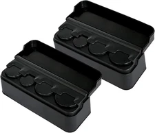 2 Pack Coin Holder for Car, Coin Organizer, Portable Coin Storage, Suitable for