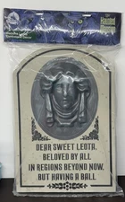 Disney's Haunted Mansion Madame Leota Tombstone Decor Prop Theme Park Halloween