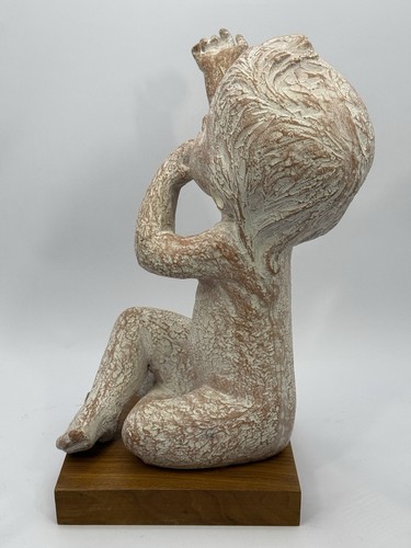 Austin Productions Nude Baby 1969 Reaching Boy/Child 16"Tall Sculpture 11 Lbs - Picture 2 of 7