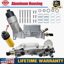 Aluminum Engine Oil Cooler Filter Housing For 11-16 Dodge Jeep Chrysler Ram3.6l Aluminum Engine Oil Cooler Filter Housing For 11-16 Dodge Jeep Chrysler Ram3.6l