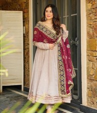 Indian ReadyMade Salwar Kameez Party Wedding Pakistani Anarkali Gown dress Kurti