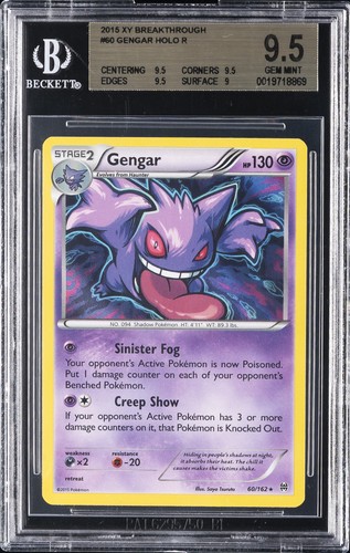 Gengar graded BGS 9.5 for sale on eBay