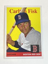 2019 Topps Archives Baseball #15 - Carlton Fisk - Boston Red Sox