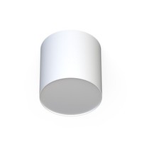 Deckenstrahler Stahl Weiß Schlafzimmer GU10 B:12 Cm Rund Aufbau Spot KüChe