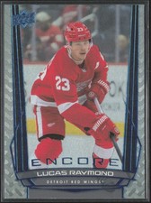2025-26 UD Series 1 Lucas Raymond E-42 Encore Blue