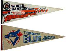 (2 lot) *MLB BASEBALL* team pennants 
