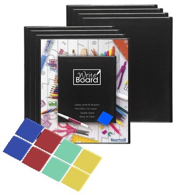 Multi Purpose Dry Erase Pocket Boards, Dry Erase Pockets, Document Holders fo...