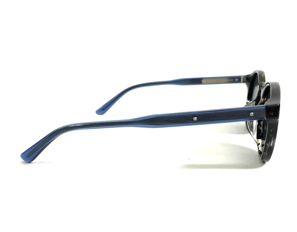 Gafas de sol Bottega Veneta BV0023OA 003 azul tortuga ajuste asiático con lentes azules Foto 4 de 4