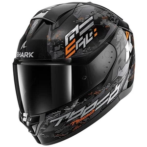 Shark Ridill 2 Molokai Black Orange Gloss Full Face Motorcycle Motorbike Helmet