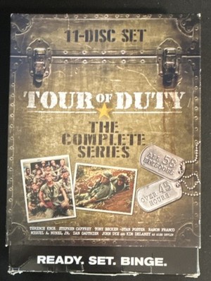 Tour of Duty The Complete Series DVD Box Set Seasons 1-3 11-Disc Over 45 Hours