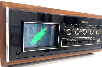 McIntosh MPI-4 Maximum Perfromance Indicator With Wood Case, OEM