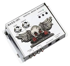 Power Acoustik BASS-12C Digital Bass Restoration Proccessor Standard Packaging