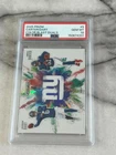 2025 Panini Prizm Jaxson Dart/Abdul Carter Color Blast Dual PSA 10