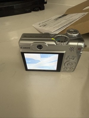 Canon PowerShot A540 6.0MP Digital Camera - Silver for sale online
