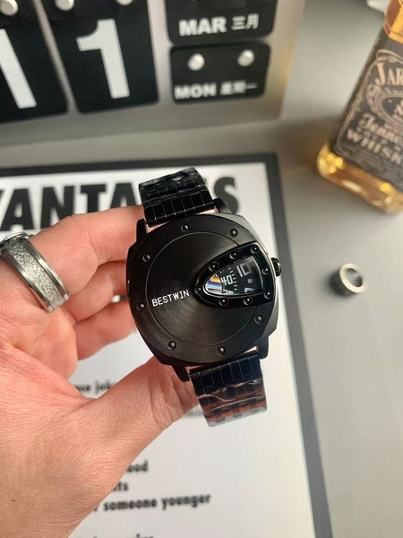 Wormhole Concept Reloj de Hombre de Cuarzo Sin Espejo Hip-hop Deportivo Niche 2