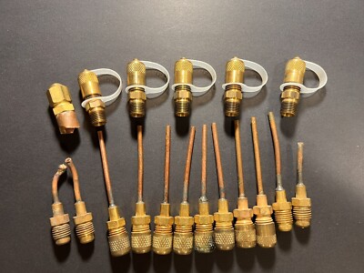 Refrigeration Repair Parts Assorted Parts Brass Copper