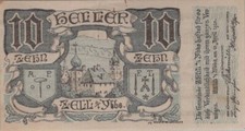 10 HELLER 1920 City of ZELL AN DER YBBS Lower AUSTRIA Notgeld #PJ224.U