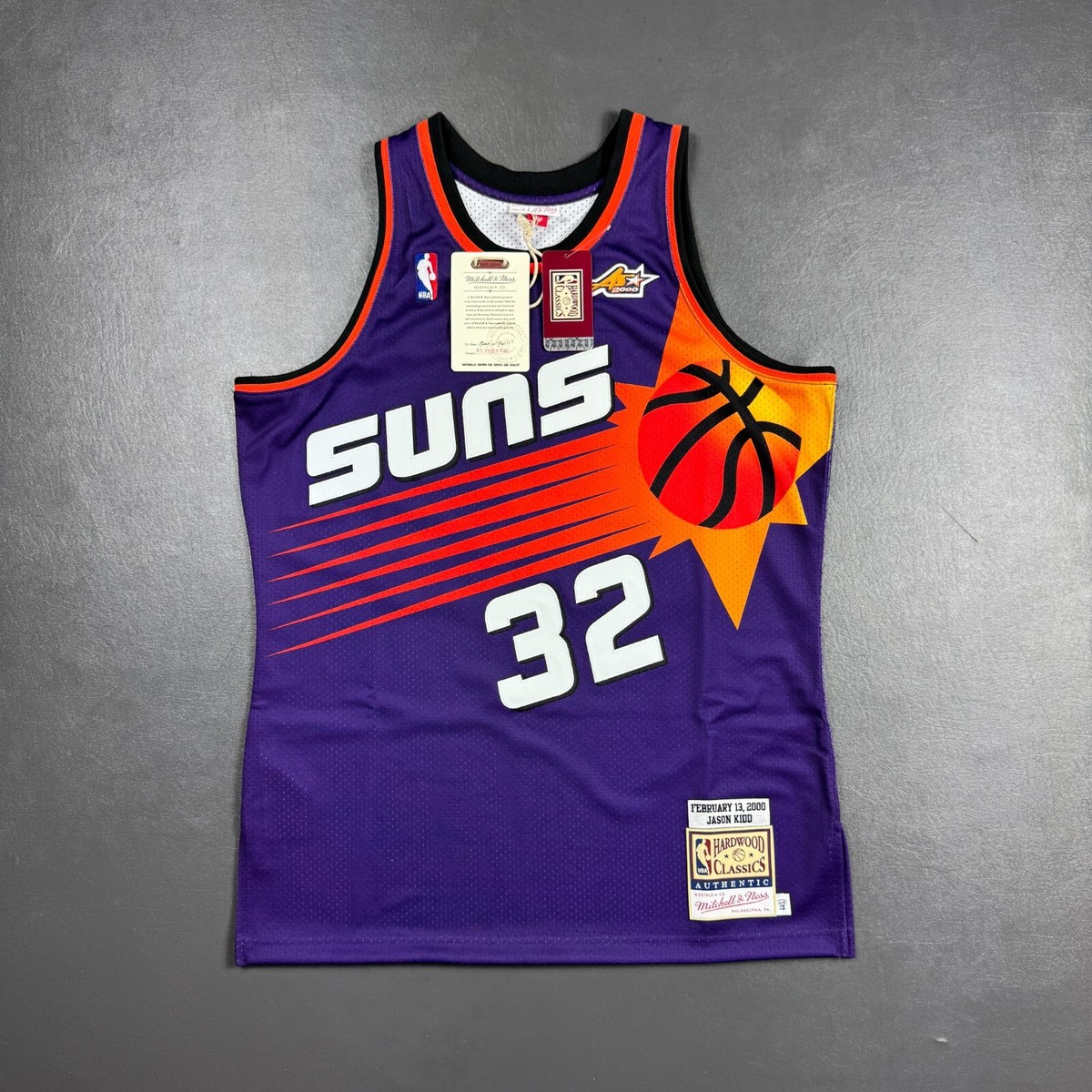 100% Authentic Jason Kidd Mitchell & Ness 2000 NBA All Star Jersey