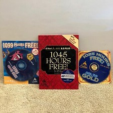 3 VINTAGE Software CD's AOL 7 Gold, AOL 8.0 Plus and AOL 9.0 optimized