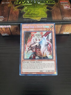 Yugioh Stampede - Ghost Ogre & Snow Rabbit - Secret Rare - RA04-EN015
