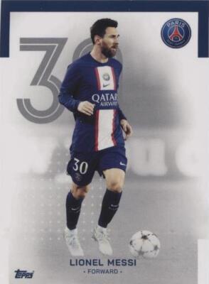 2022-23 Topps Paris Saint-Germain Team Set - Lionel Messi #16 for