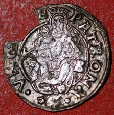 Europian Medieval Hungary Denar 1552 KB Ferdinand I