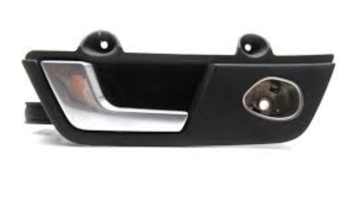Poignée intérieure gauche aspect chrome Audi A4 B6 de 2000 à 2004 finition luxe