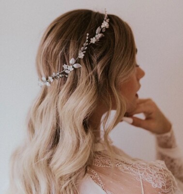 Untamed Petals Bridal Hairpiece Moet – Untamed Petals main image 4