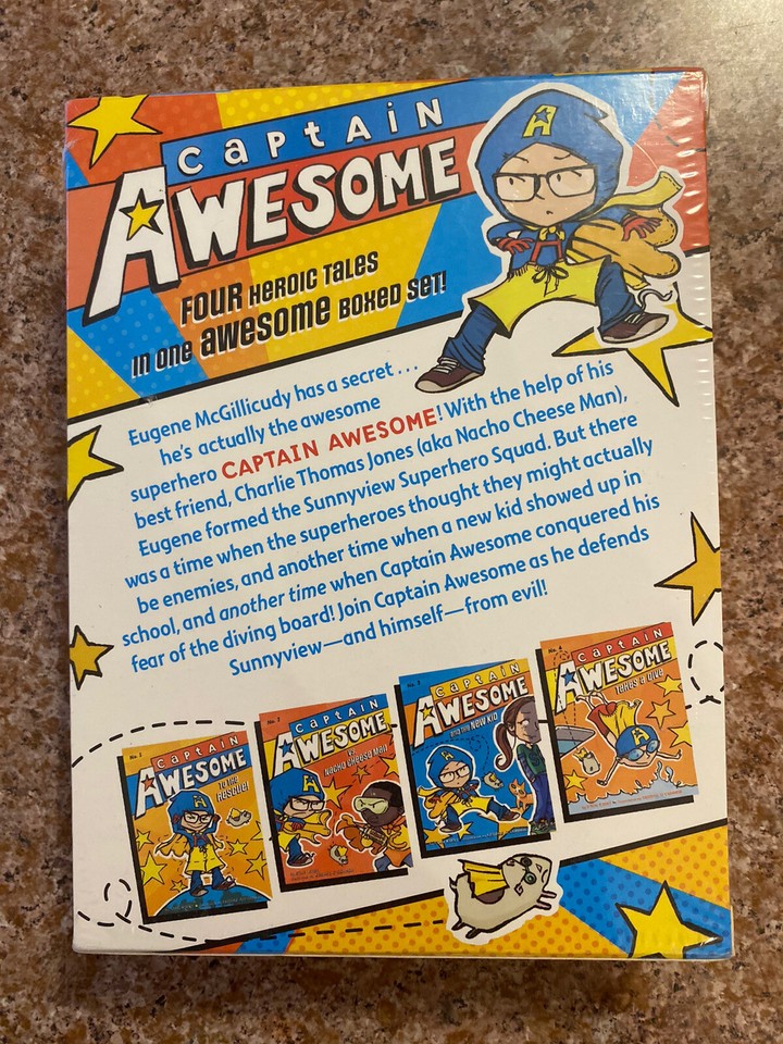 The Captain Awesome Collection: A MI-TEE Boxed Set 4 books: Captain ...