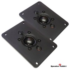 PAIR - Foster 1.5" Dome Midrange Replacement Speaker 8ohm NOS 4 SQ Vintage DIY