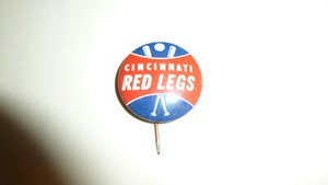 Baseball Crane Potato Chip Pin Cincinnati Red Legs