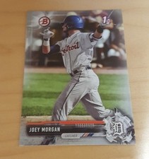 2017 Bowman Draft Joey Morgan Silver Paper Parallel #413/499 Tigers