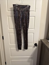Spanx multicolored Snake Print Leggings Size M