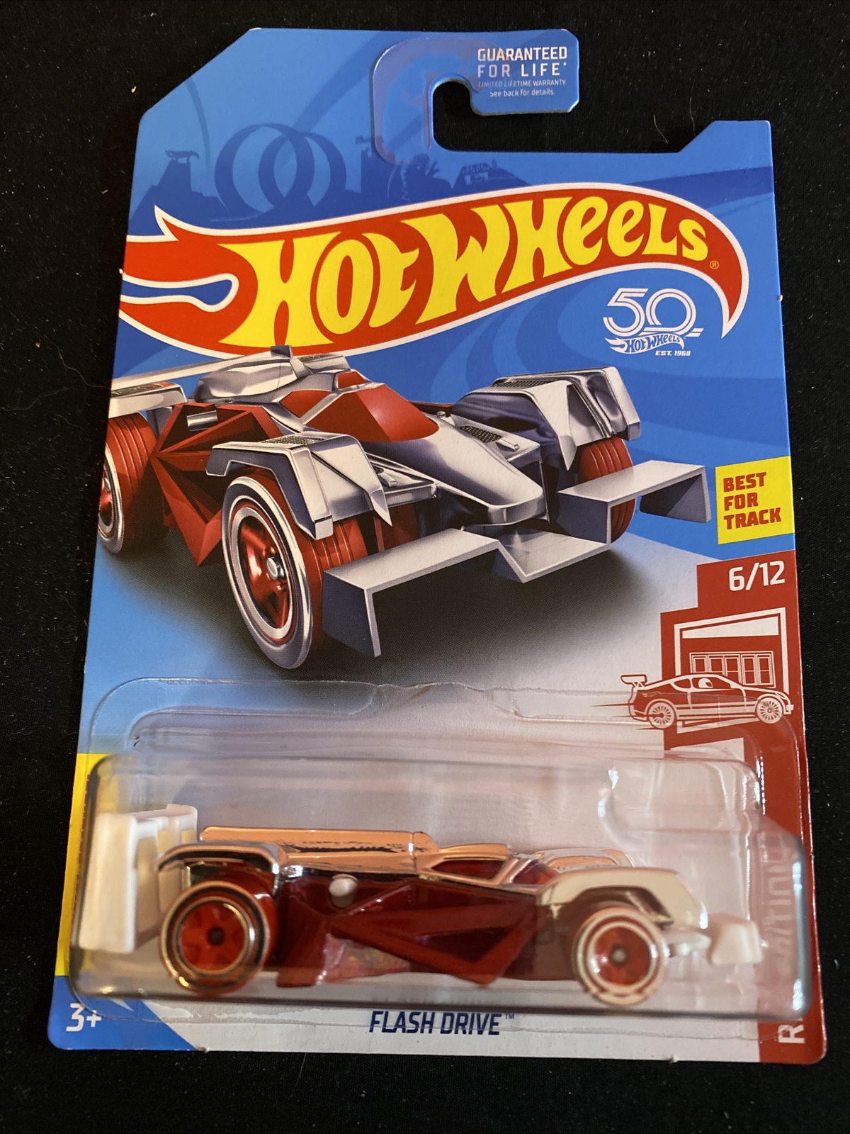 2018 Hot Wheels Target Exclusive Red Edition 6/12 FLASH DRIVE New