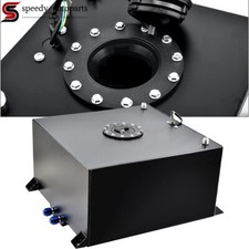 8 Gallon Aluminum Racingdrifting Fuel Cell Gas Tanklevel Sender Cap New