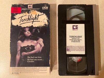 Torchlight (VHS, 1985, Embassy) Pamela Sue Martin, Steve Railsback