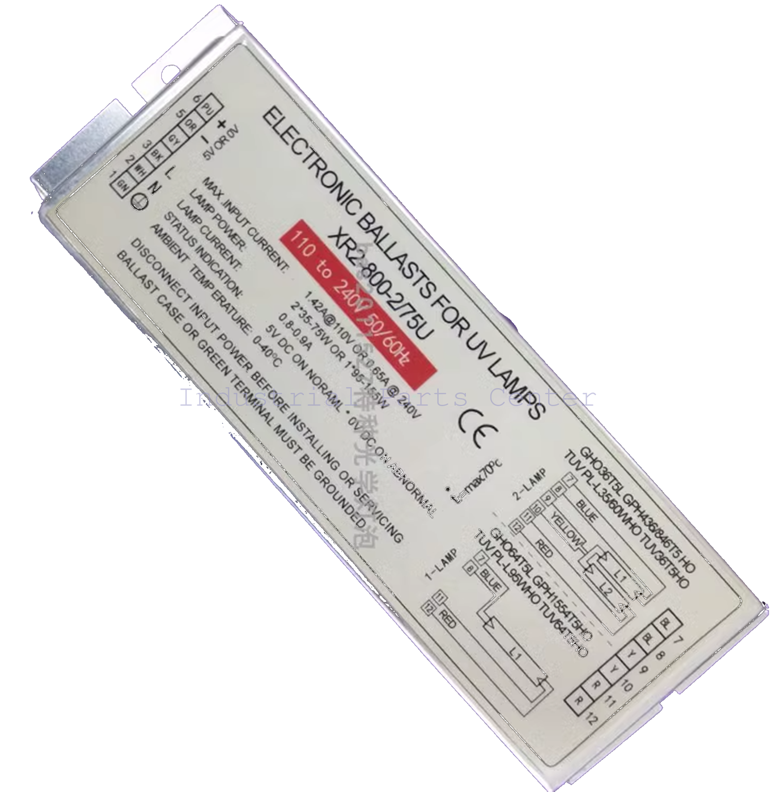 PH8-800-155 Uv Ballast Voor Uv Lamp Elektronische Ballast Fabriek Prijs Met Ce C