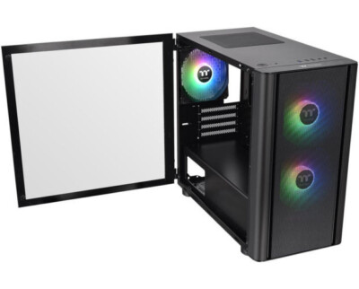Thermaltake V150 TG (Tempered Glass) Micro ATX Case, CA-1R1-00S1WN-02