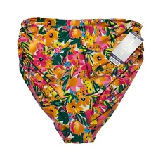 Anne Cole Women’s Size XXL Sunshine Floral High-Waist Bikini Swim Bottoms NWT