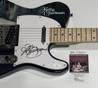 KELLY CLARKSON SIGNED CUSTOM ELECTRIC GUITAR AUTOGRAPHED JSA COA — photo 2