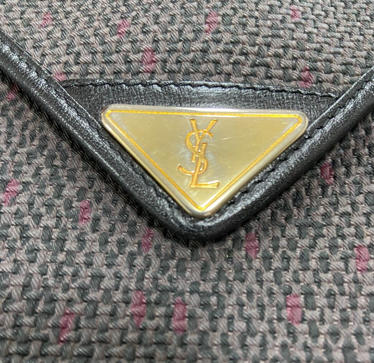 Borsa a tracolla Yves Saint Laurent YSL borsa in pelle autentica h54