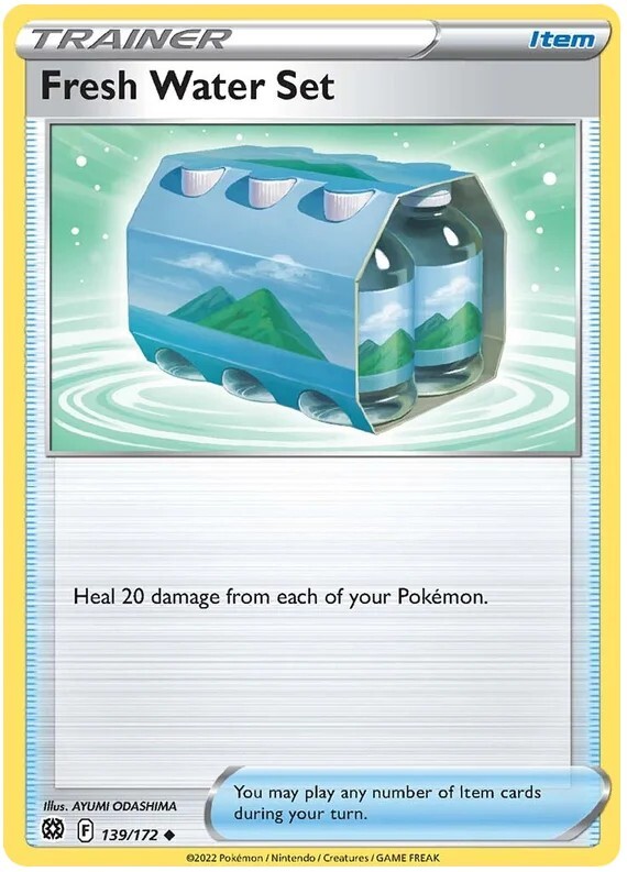 fresh water set pokemon card - (129/160) - XY Primal Clash Card Number / Rarity Fresh Water Set U 088/100