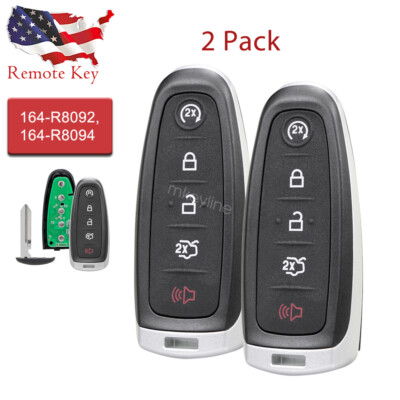 2 For 2015 2016 2017 Lincoln Navigator Keyless Entry Smart Prox Remote Key Fob