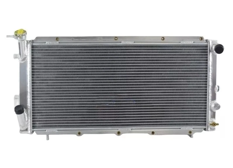 Radiador de aluminio MT Subaru Loyale serie L Wagon 1990-1994 1991 1,8 L 4 cilindros Foto 3 de 4