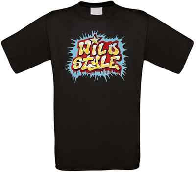 Wild Style Wildstyle Rap Hip Hop Graffiti Kult Movie T-Shirt alle
