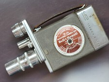 Bell  Howell 16mm Turret Camera 200 Wollensak Raptor 3" F4 BH 1" F2.5 Dual Lens