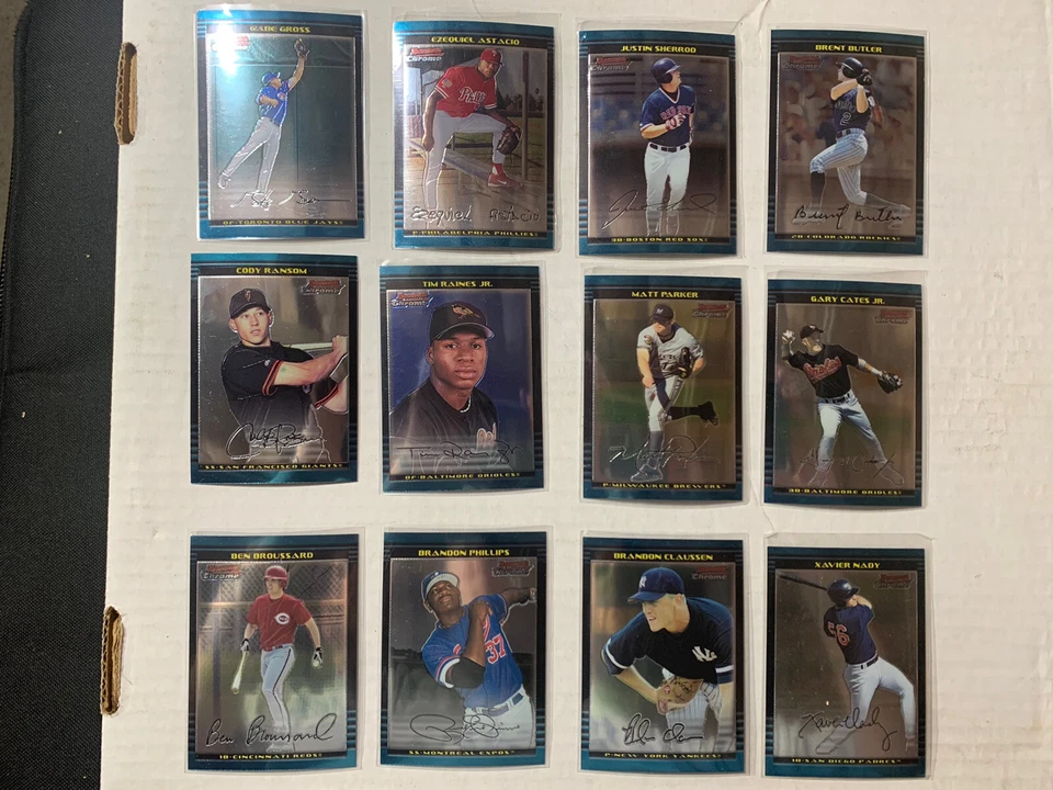 2002 Bowman Chrome Baseball Card Lot (Mint - Near Mint) - Image 2 of 2