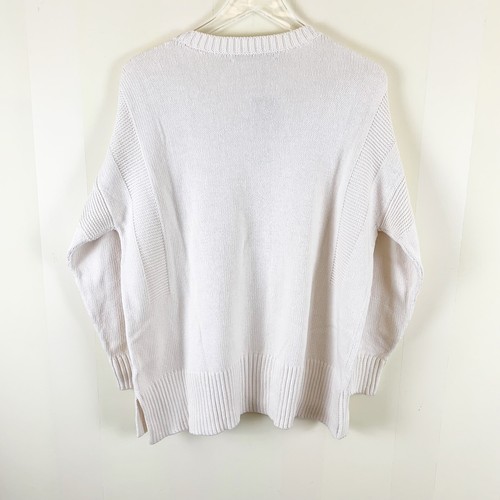 NEW Peruvian Connection Women's Off-White Pima Cotton Kittery Knit Pullover NWT - Picture 4 of 7