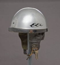 vintage Römer Halbschale Helm Chopper Ace Cafe Racer 59 Club Alu aus Aluminium