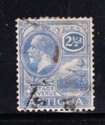 Album Treasures Antigua Scott # 49 2 1/2p George V St Johns Harbor